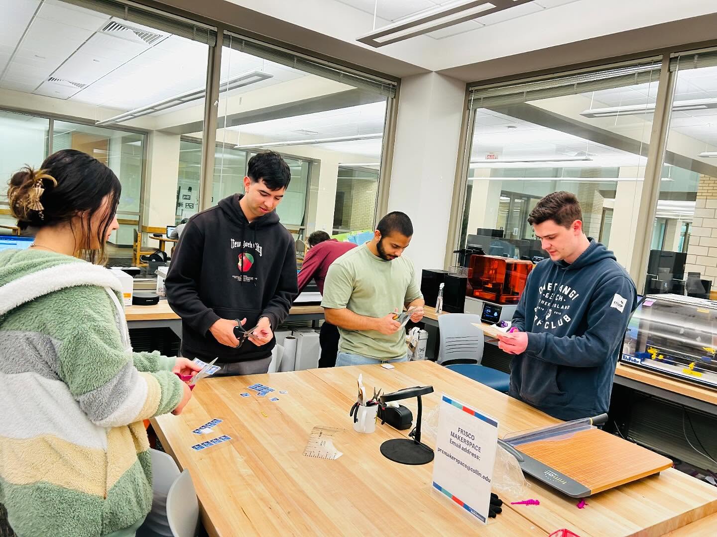 Making Shirts at Makerspace